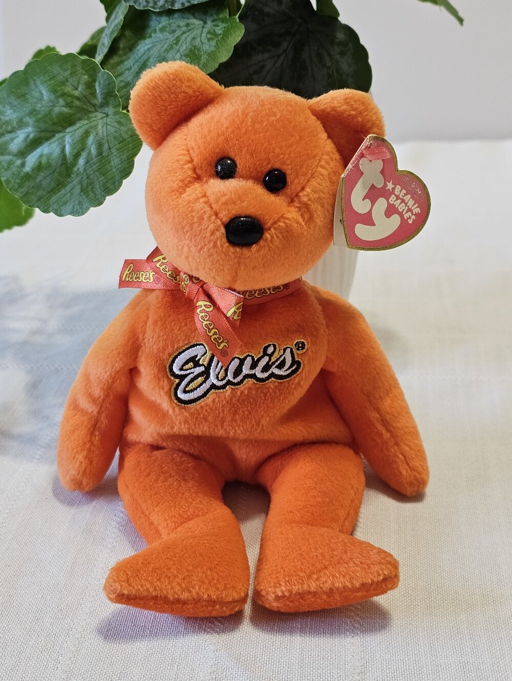 TY Beanie Babies Coco Presley Elvis Reese’s Bear 2007 Walgreens Exclusive